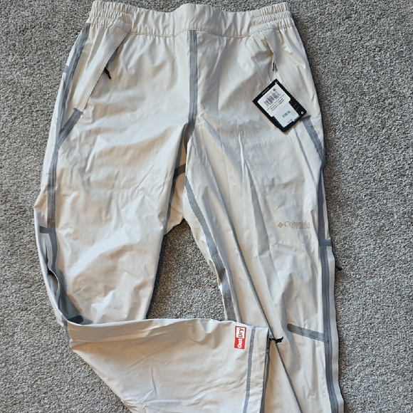 Columbia Titanium Outdry Extreme Wyldwood Rain Pants - Picture 1 of 12